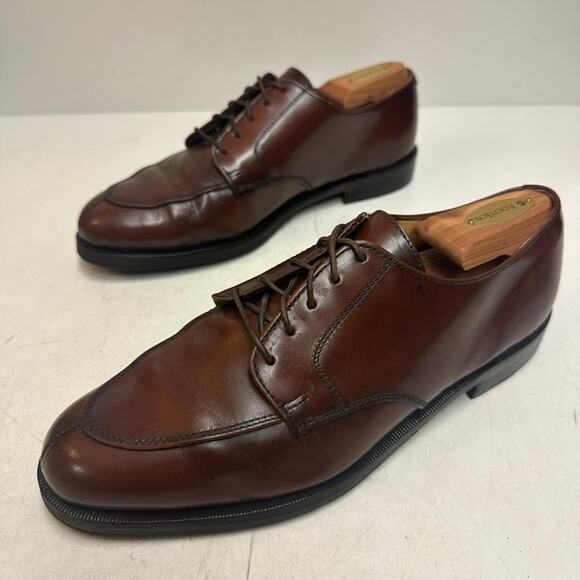 RESOLED Rancourt & Co. x Cole Haan Brown Derby Made in Maine USA 8.5 D main image 5